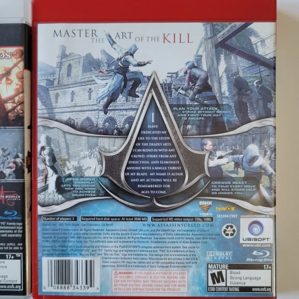 Two Playstation 3 Games